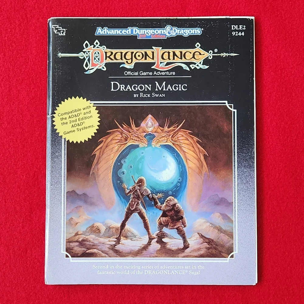 Dragonlance Advanced Dungeons & Dragons Module Adventure Set 1989 - Picture 4 of 14